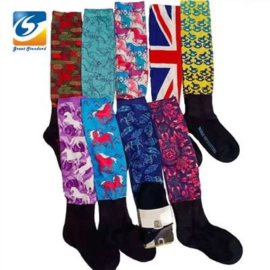 Sublimation hestasokkar fyrir krakka