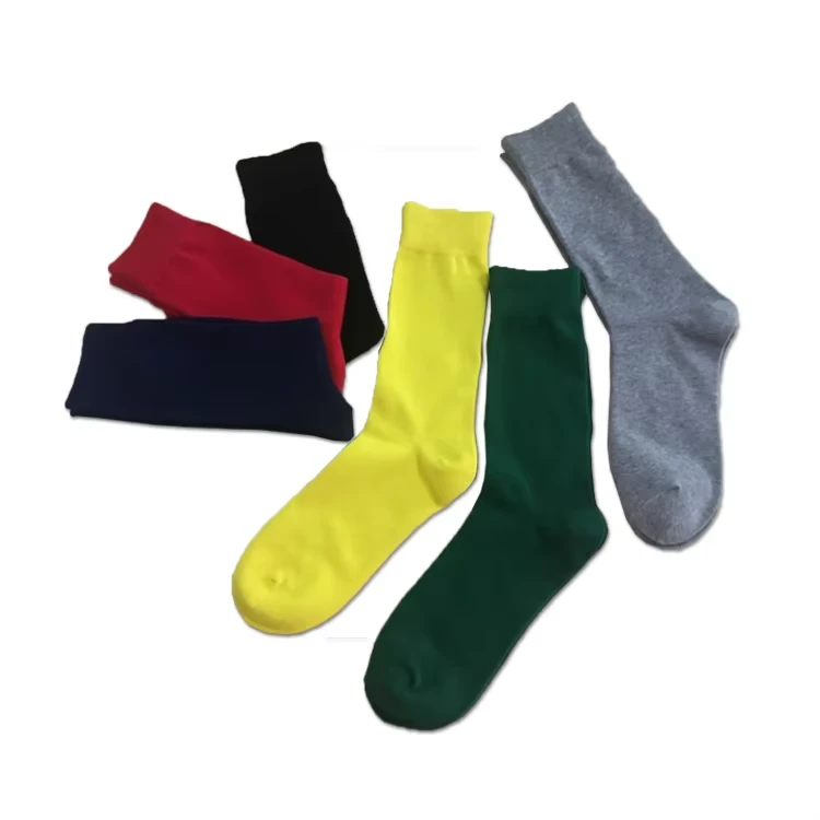 Wholesale Cotton Soft Solid Color Men Socks suppliers